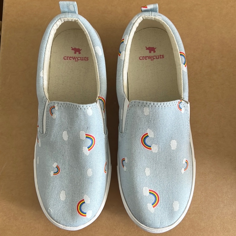CrewCuts rainbow sneakers